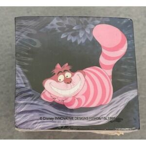 Disney Alice in Wonderland Cheshire Cat Memo Cube 700 Sheets 1998AL Pink Black